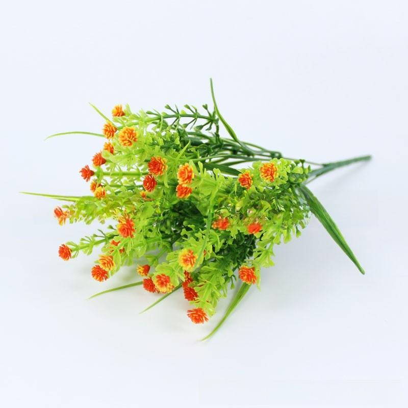 Grass Artificial Spring Gypsophila Paniculata For Patio Garden Decorations Wall