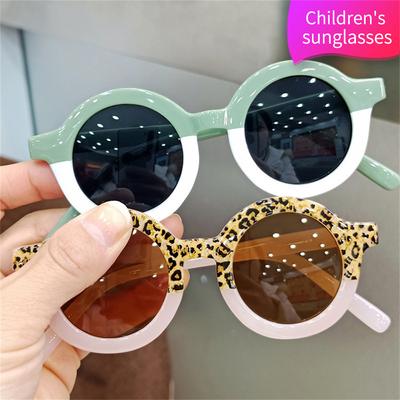 Mode Runde Kinder Sonnenbrille Klassische Nette Mädchen Jungen Kinder Sonnenbrille UV400 Schutz Brillen
