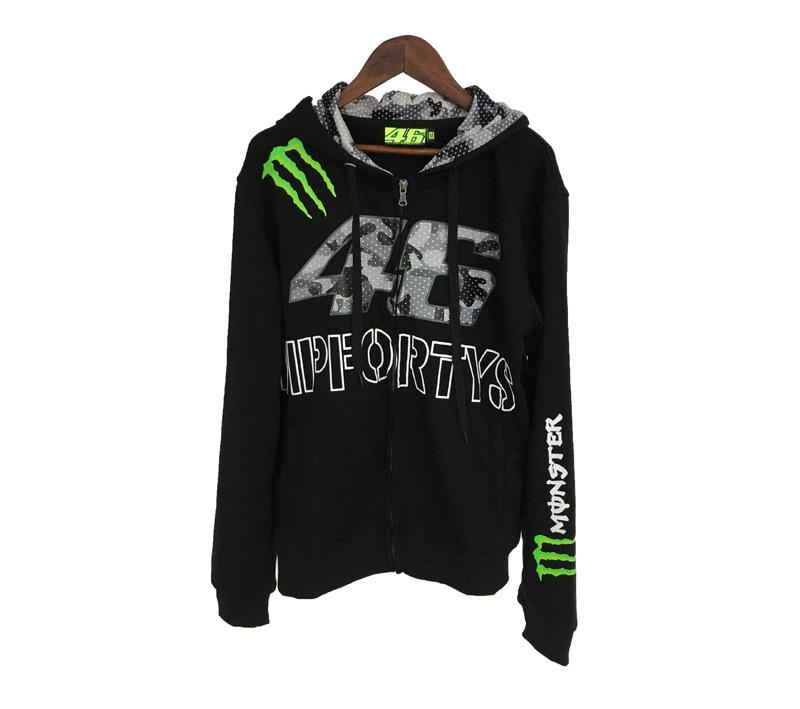 

Off Road Cycling Rider Racing Suit Motorcycle Downhill Anti Fall Hooded Cardigan 045 Hoodie M