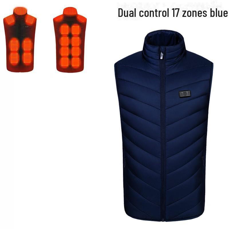 Smart Electric Heating Vest with Multi-Zone Heating for Consistent Warmth
