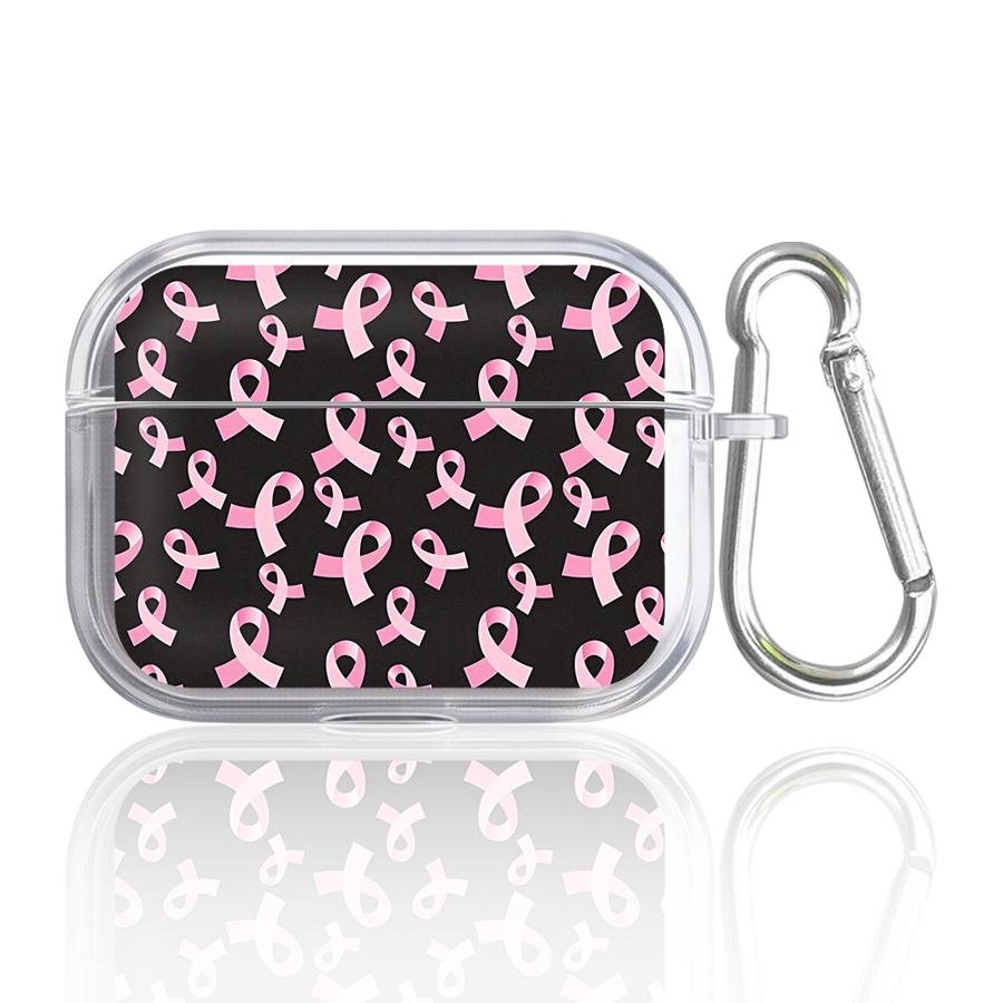 Case For Airpods Pro2 2 1 Pro3 Pro 4 3 Clear Earphone Cases Cover Cute Flower And Pink Bow