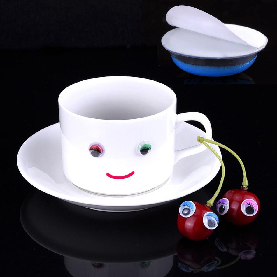 10mm Googly Eyes, 210pcs, 7 Colors, Self-Adhesive for Crafts