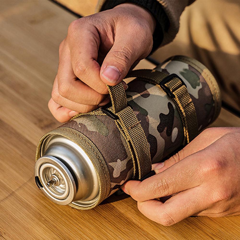 Husă Protectoare pentru Bidon de Gaz Husă pentru Rezervor de Gaz de Exterior Anti-Cădere Husă Protectoare pentru Canistră de Benzină Mânecă Wrap pentru Butelie de Aer Echipament de Camping