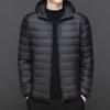 Down Jacket Men's Autumn and Winter Couples Fashionable Casual Comfortable Lightweight Non Running Down Hooded Lightweight Men's Warm Top