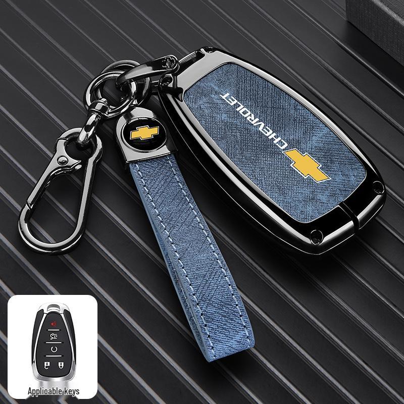 Chevrolet Key Case for Equinox, Malibu XL, Trax, Trailblazer, Orlando, Monza - Car Shell Cover