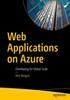 The Web Applications On Azure : Developing for Global Scale Book