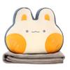 Cute Cartoon 3-in-1 Pillow Blanket: Backrest, Car, Office Nap Essential