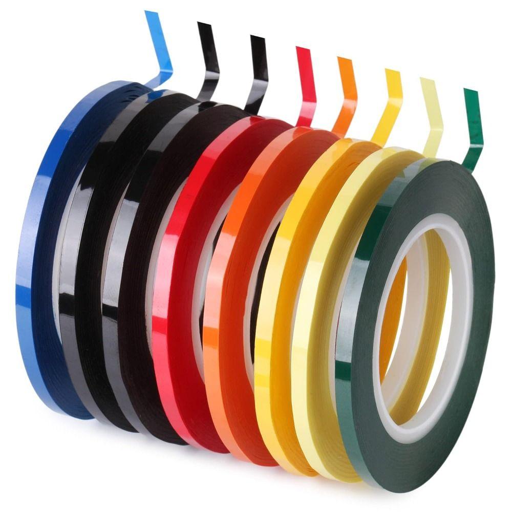 66 Meters Coding Tape Multicolor Mylar Tape Heat Resist Whiteboard Tape