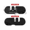 Pocket Knife Sharpener Survival Tool Preset Carbide Ceramic Stone Sharpeners Fold-Out Diamond Coated Rod