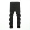 High Quality European And American Men'S Elastic Tight Fitting Small Leg Jeans