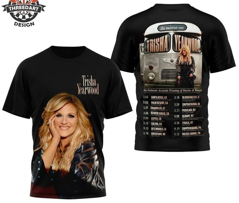

Trisha Yearwood The Mirror Tour 3D T-Shirt L