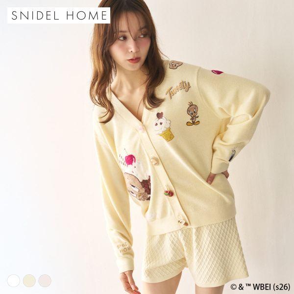 SNIDEL HOME Tweety Motif Knit Cardigan Room Wear Pajamas SNIDEL HOME