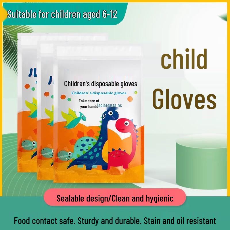 Alliance Children s Disposable Food Grade Plastic Gloves, 1000 Count