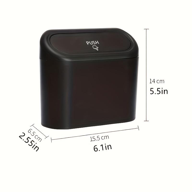 1pc Car Trash Can - Mini Garbage Bin and Organizer for Clean and Tidy Car Interiors