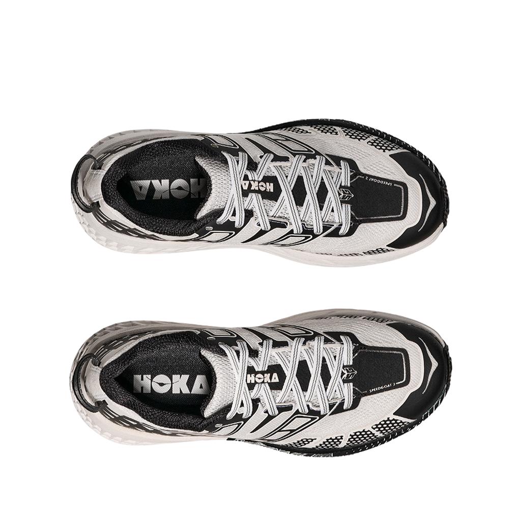 HOKA One One Speedgoat 2 Versatile Comfortable Non-Slip Breathable Supportive Balanced Low-Top Trail Running Shoes Unisex Sneaker 1162710-BKFR