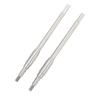 2pcs Stainless Steel RC Car Rear Axle Shaft for FMS 1/10 Explorer Mashigan for ATLAS Dachi Other RC Cars RC Parts Silver