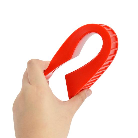 Silicone Barbell Deadlift Pad Portable Anti Slip Good Toughness Barbell Deadlift Plates