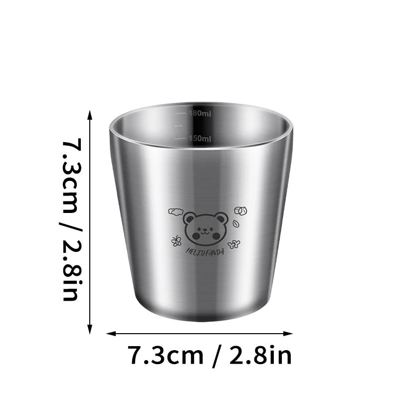 

1/2Pcs 300ml 316 Stainless Steel Baby Food Bowl Set for Children, Specially Designed for Babies