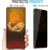 [2 Pack for Asus Zenfone 11 Ultra 2024 Privacy Screen Protector, 9H Anti Spy Private Tempered Glass Film, Anti-Scratch, Case Friendly