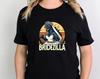 Bridezilla Vintage Sunset T-Shirt, Funny Joke Monster Tee, Future Bride Gift Shirt Classic T-shirt