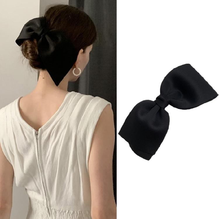 Fashion Hair Bows French Hair Clip Lady Ponytail Holder Party Hair Shaping Decor
