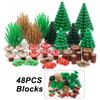 MARUMINE 48 PZ-54 PZ Set di Accessori Blocchi da Costruzione MOC Giungla Giardino Vista Città Pezzi Modello Lucertole 2435 3471 6064 14769