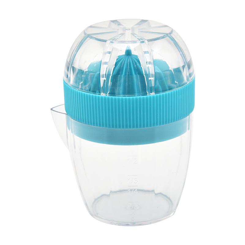 Manual Lemon Juicer: Portable Plastic Fruit Squeezer for Oranges