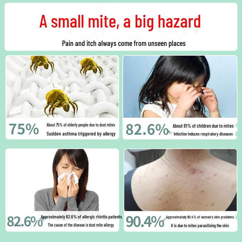 Pliculețe cu Pelin Anti-Acarieni: Pe bază de plante, Sigur pentru Femeile Însărcinate și Bebeluși, Deodorizant Îndepărtare Acarieni pentru Saltele și Lenjerie de Pat