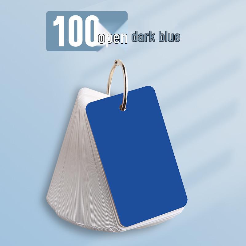 

Compact White Cardstock with Handwritten English Words - Pocket-Sized Message Cards for High School Memory Books 100 Pieces