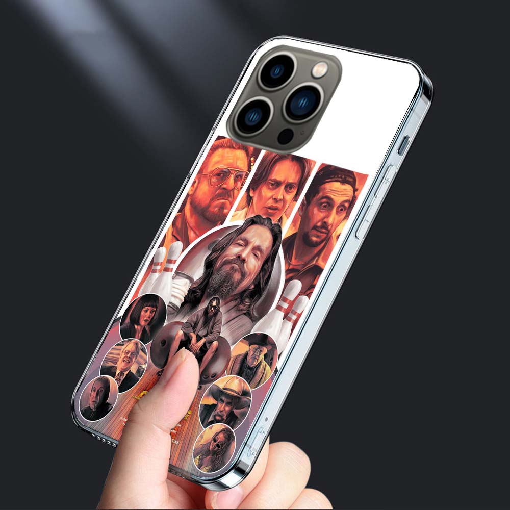 The Big Lebowski Phone Case For Iphone 16E 15 Pro 14 Plus 17E 16 17 Pro Max Air 11 12 13 Mini Shockproof Capa Cute Cover TPU