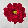 3D Fabric Floral Photography Accessory for Celebrations Red Wedding Decor