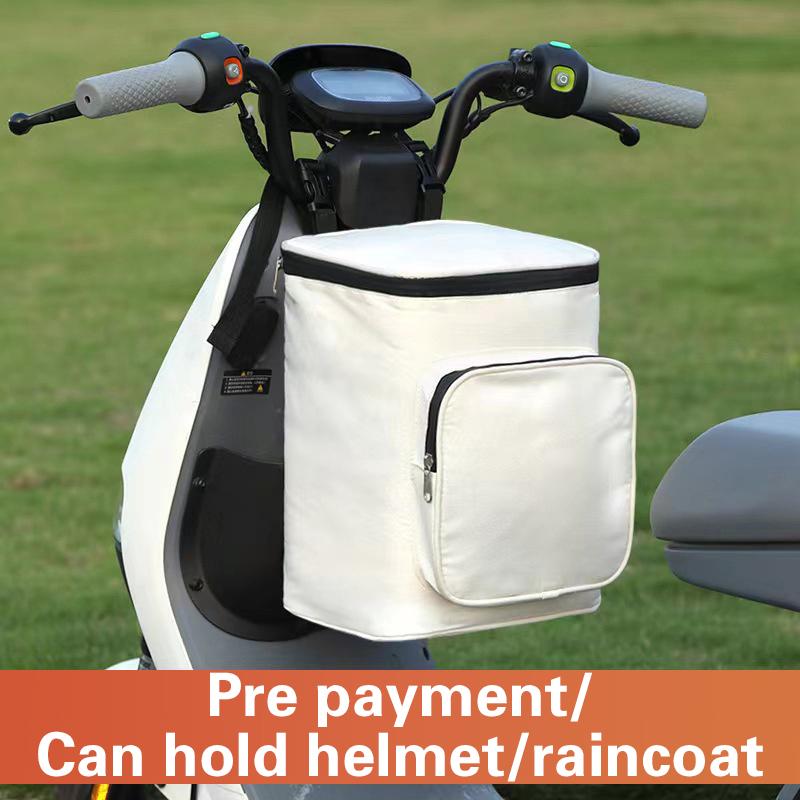 Sac de voyage pour vélo électrique, sac de transport étanche pour moto, sac de transport pour moto, tissu Oxford de conservation de la chaleur pour lunettes