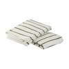 Swallow Towel Established In 1901, Senshu, Made In Japan Bath Towel, Thin, Set of 2, Shimafuwa Border, Organic Cotton, Instant Absorption, Quick