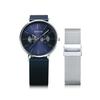 BERING Men's Analog Quartz Watch, Classic Collection, Stainless Steel Strap & Sapphire Crystal, 14240-307. Officially Imported. 3-Year Internal Warran