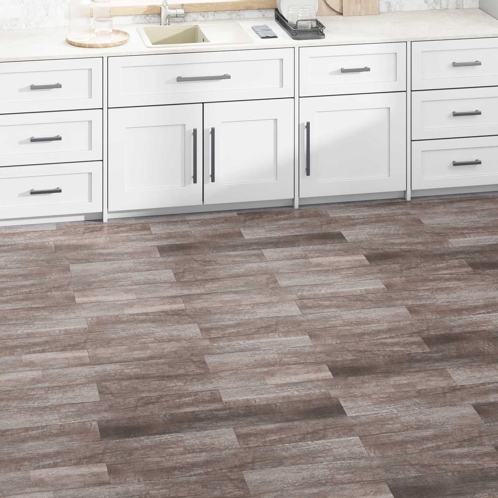 Floor Planks 5.02 M² 36 Pcs PVC Matte Wood Brown