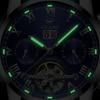 AILANG Vollautomatische mechanische Herrenuhr, wasserdichte Multifunktions-Herrenuhr