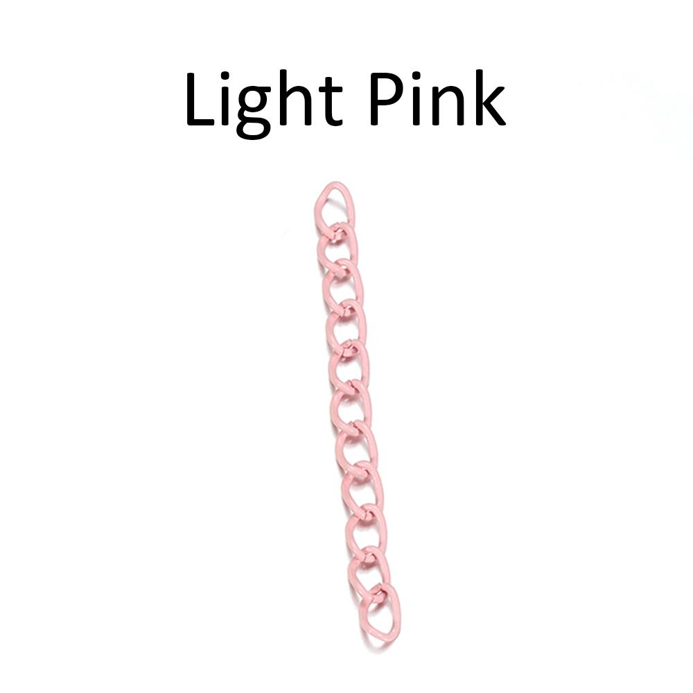 30pcs 4.5cm Colourful Necklace Extension Chain Bulk Bracelet Extended Chains Tail Extender For DIY Jewelry Making Supplies