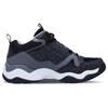 Skechers DLites Train Leather Shock Absorbing Durable Mid-Top Sports Casual Shoes Unisex Sneaker Black Gray 66666079-BKCC