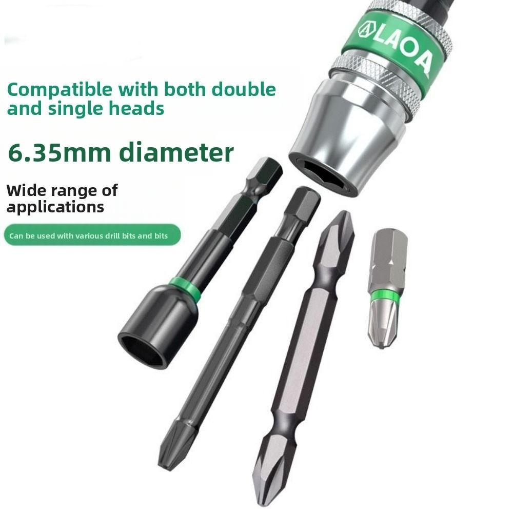 Hexagonal Handle Screwdriver Bit onnecting Rod  Power Tools  Accessories