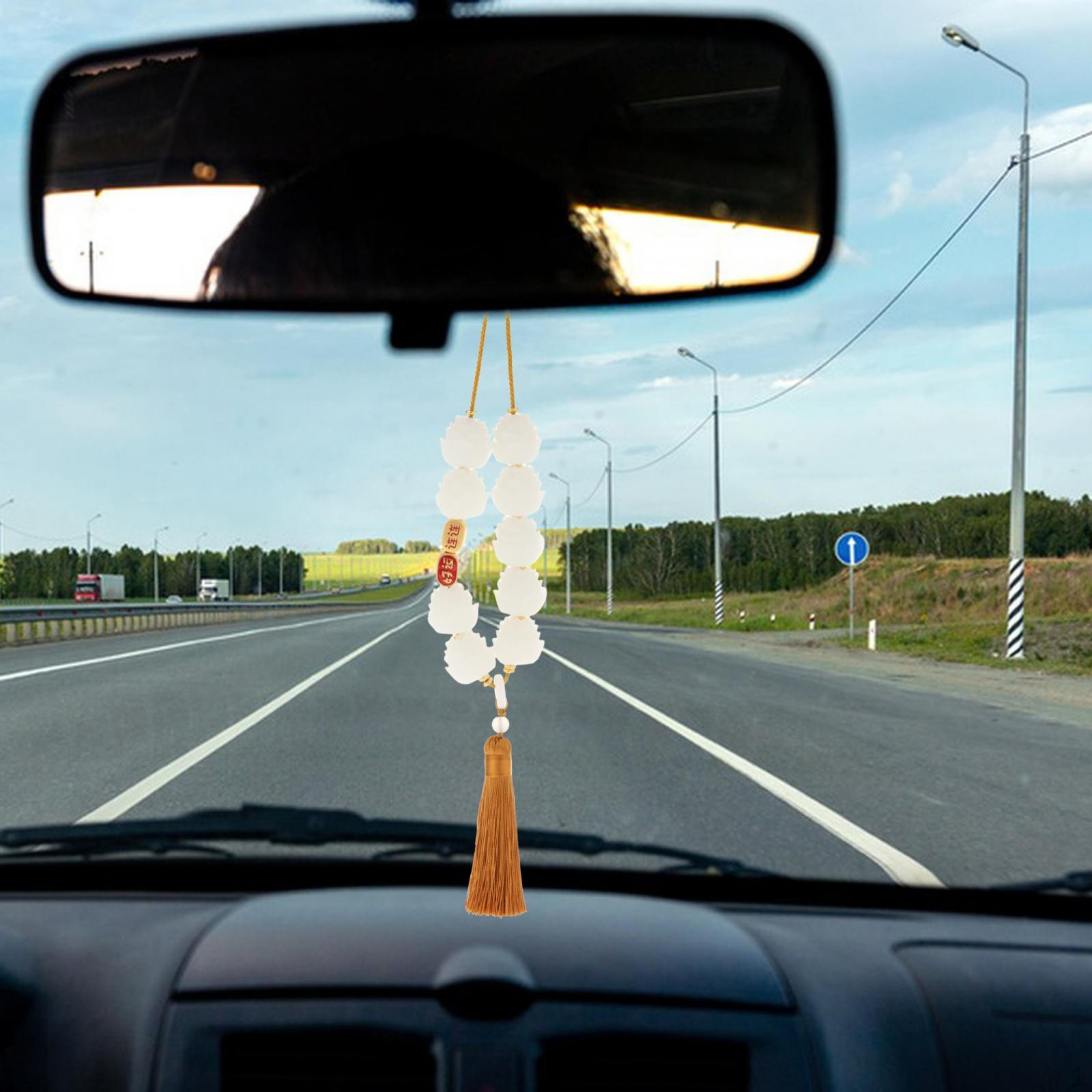 

Бусины лотоса автомобильный кулон висячие украшения смолы авто интерьер мотаться свисающий орнамент style B