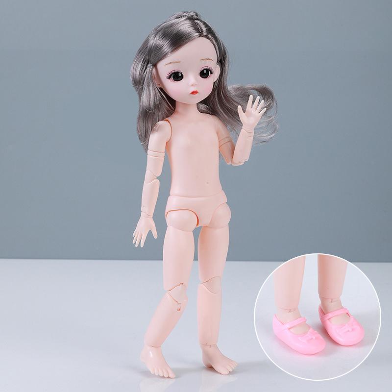 30Cm Fashion Cute Exquisite Make-Up Doll Unique Design 1/6 Doll Dress Up Toy Multiple Hair Colors Doll Children Girls Toy Gift