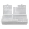 Multi Functional Odorless Thickened PP Transparent Component Box Simple and Easy-to-use Double-layer Storage Box