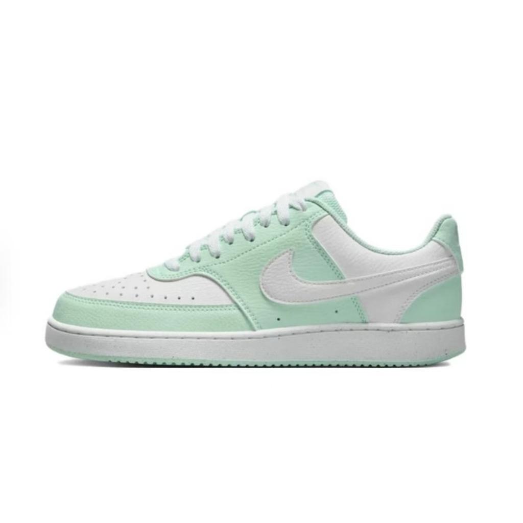 Nike Court Vision Low Next Nature Matcha Aura Low Top Skateboard Shoes Women's Green White DH3158-301(Team625-)