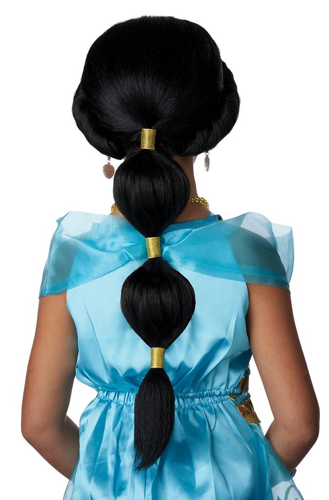 California Costumes Aladdin Jasmin/Arabische Prinzessin Kinderkostüm Perücke (Mädchen) 7021-156