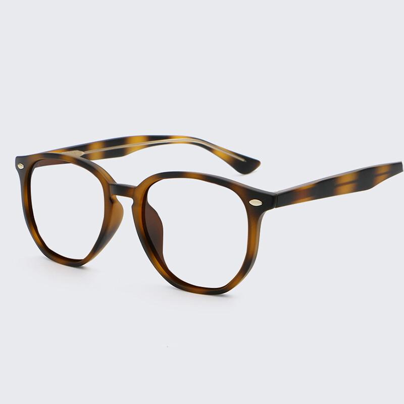 

Anti Blue Light Blocking Reading Glasses Women Men Rivets Black Polygons Computer Glasses Anti-Glare Presbyopic Eyeglasses Uv400 +6.0