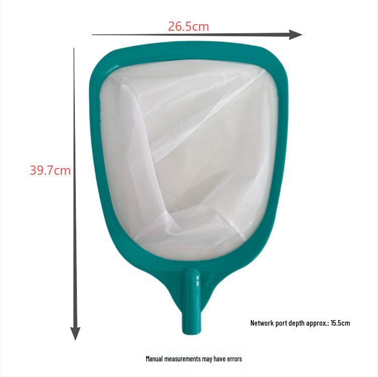 Reinforced Deep Water Skimmer: Pool & Fish Pond Leaf & Debris Cleaning Net