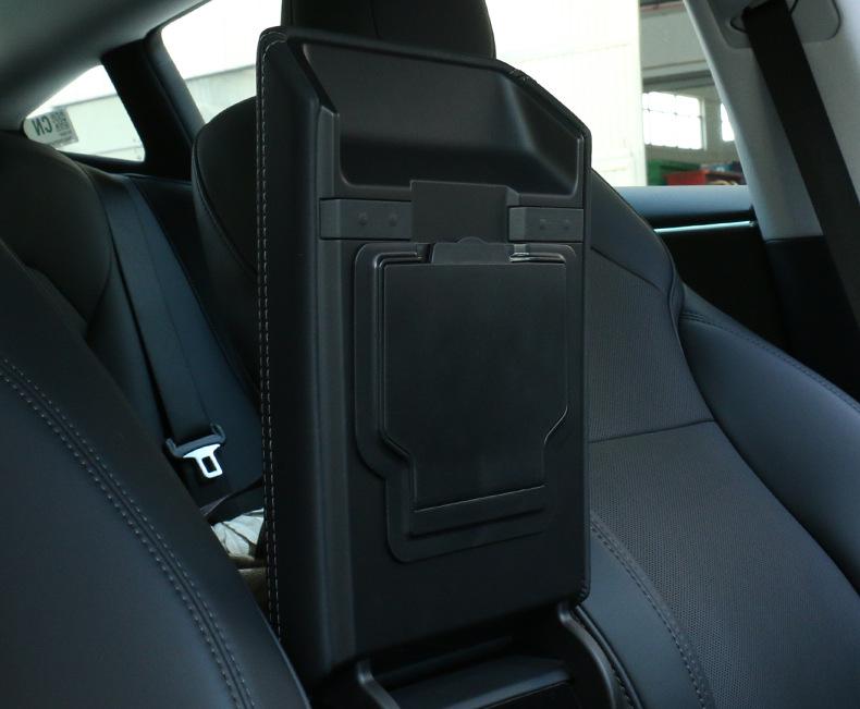 Tesla Model 3 Center Console Magnetic Privacy Storage Box Decor
