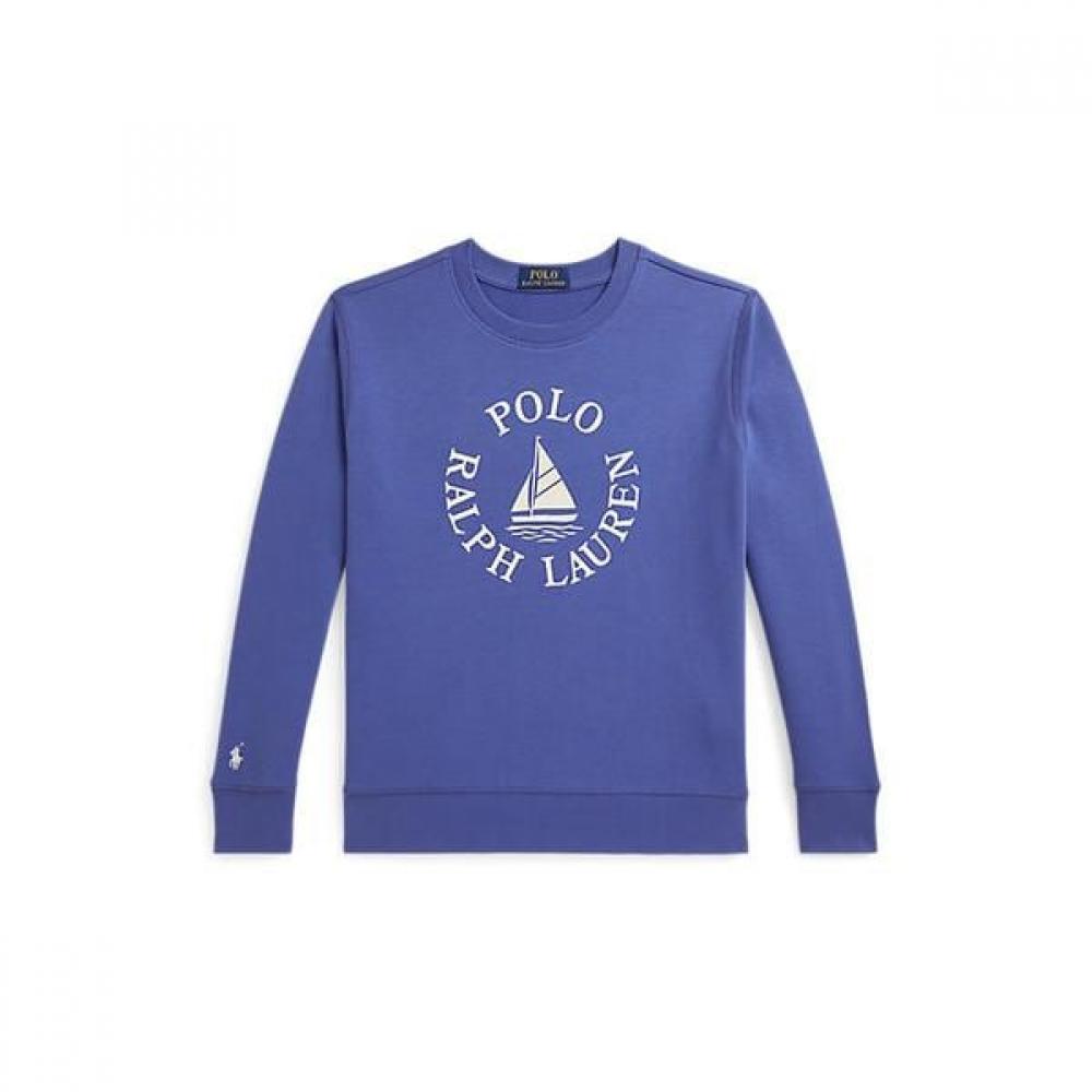 Polo Ralph Lauren Boys 8 18 Logo French Terry Sweatshirt Cwpokniy8021695999 S