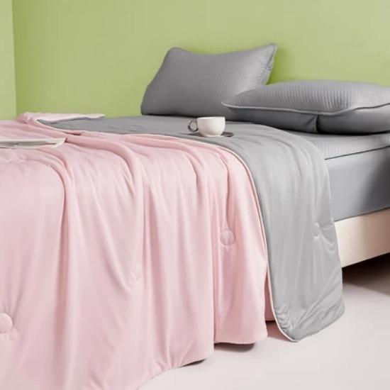 New Summer Quilt Single Piece Soft And Comfortable Air Conditioner For Student Dormitory Machine Washable Thin Quilt