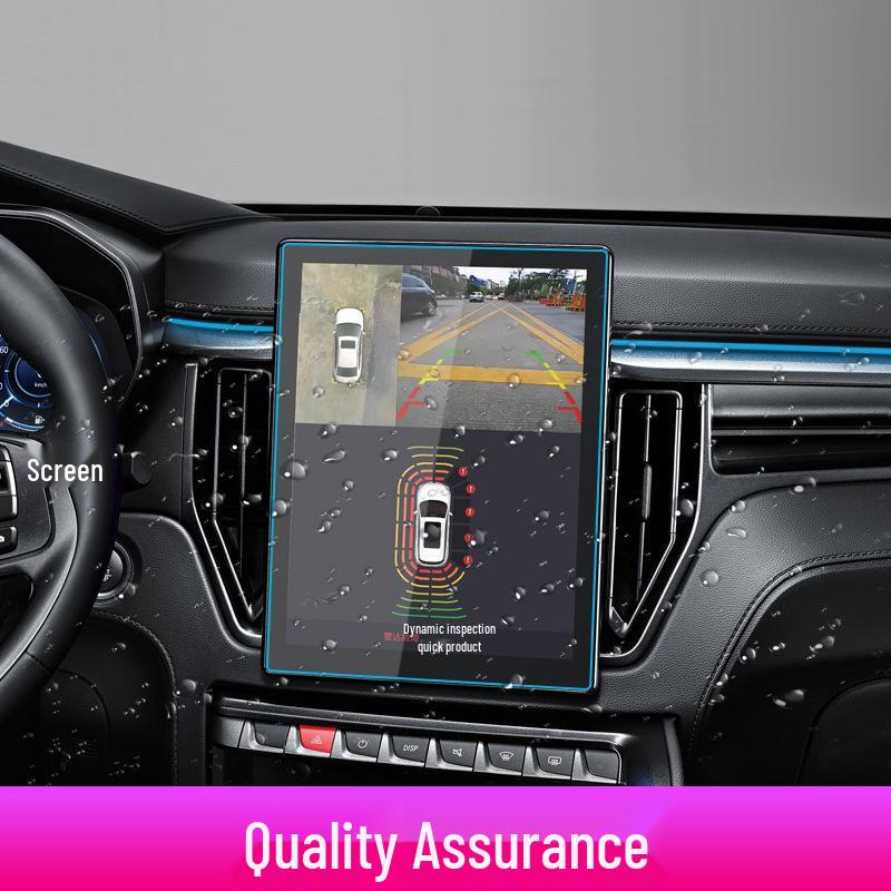 24Pcs Tempered Glass Screen Protector for Dongfeng Fengxing Yacht T5EVo T5L Central Control
